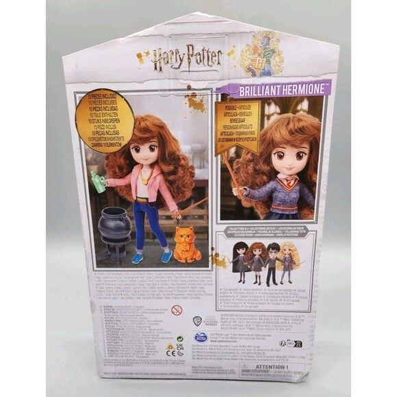 Brilliant Hermione Granger Doll Gift Set Wizarding World Harry Potter 8-In - Picture 7 of 8